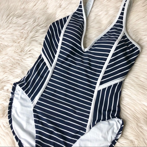 Tommy Hilfiger Nautical Stripe One Piece 12 - Picture 2 of 7
